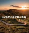 dnf无色小晶块有人要吗 dnf无色大晶体怎么得